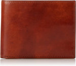 Bosca men leather wallet front view luxury accessory