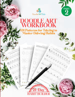 Doodle Art Workbook: 131 Patterns for Tracing to Master Drawing Habits. 21-Day Habit Builder (Doodle Art Practice Workbooks) - Image 1