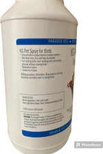 Fur And Feathers bird lice and flea treatment spray lifestyle view