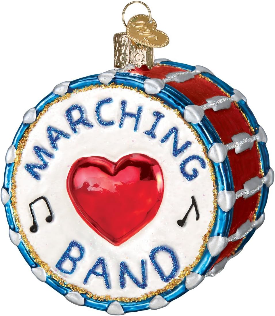 Old World Christmas Ornaments: Ukulele Glass Blown Ornaments for Christmas Tree (38040) - Image 9