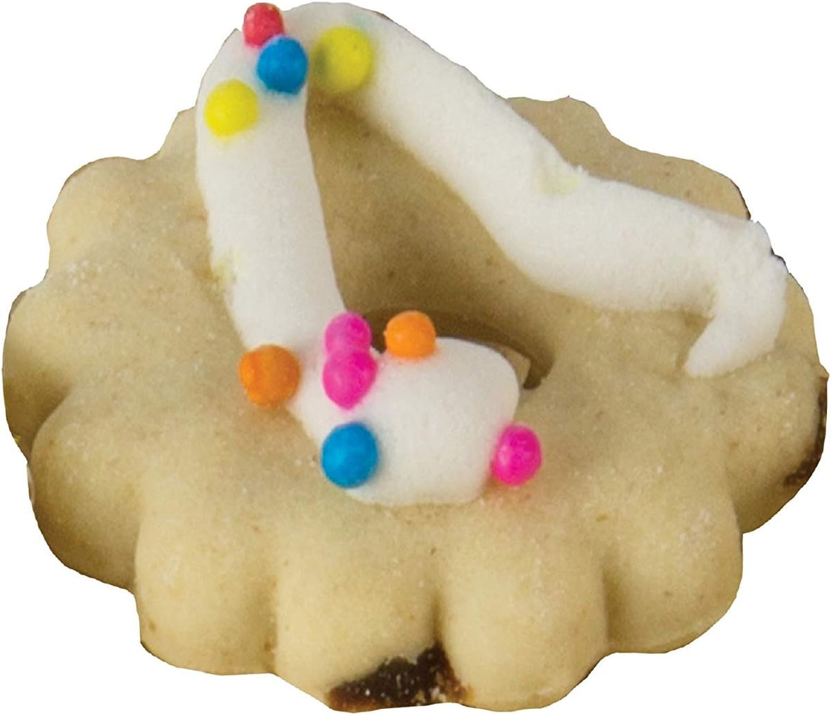 Crunchy yogurt coated donut chews for hamsters and gerbils