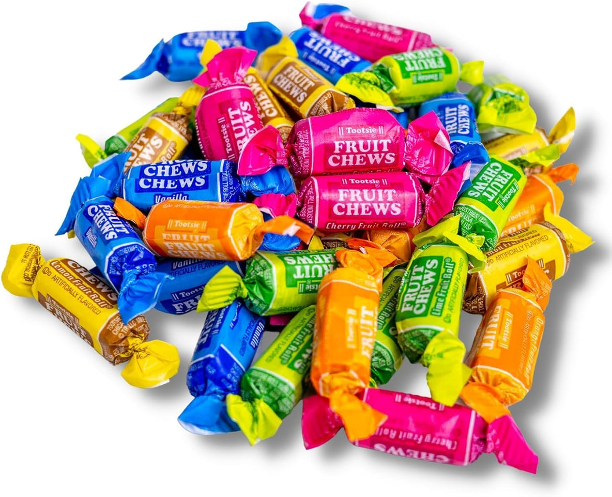 QUEEN JAX Fruit Chews rear packaging nutritional information