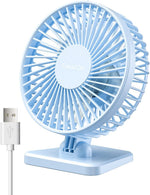 Gaiatop USB Desk Fan, Personal Portable Quiet Small Table Desktop fan - Image 11