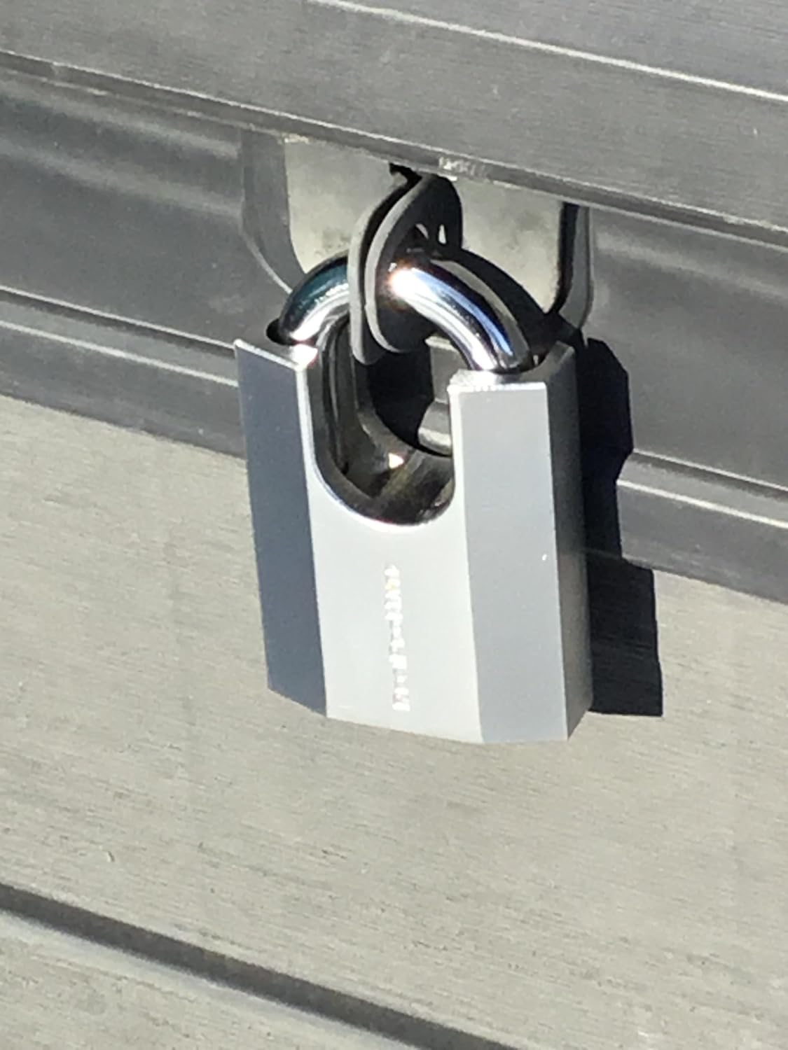 50mm Heavy Duty Shrouded Padlock-High Security, Weatherproof, Cut Resistant Armoured Steel Lock with Hardened Shackle- keyed Padlock - Image 9