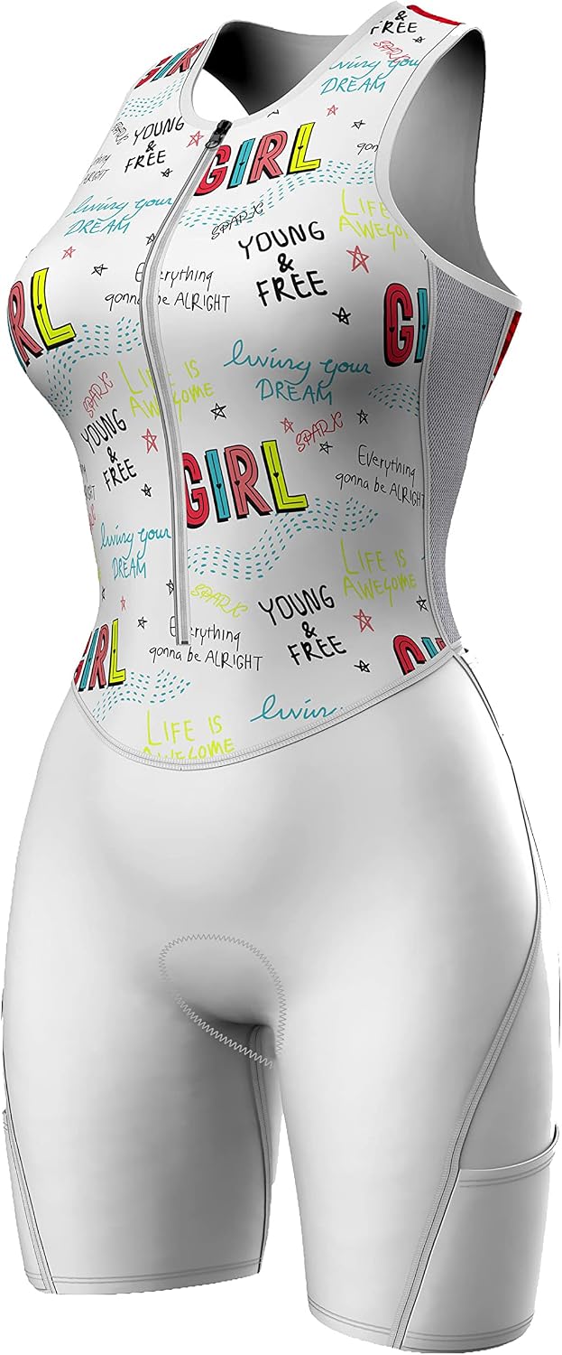 Sparx Women Triathlon Suit Tri Short Racing Cycling Swim Run - Image 13
