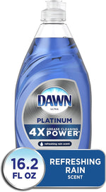 Dawn Platinum Dish Soap Fresh Rain Scent Liquid Dishwashing Detergent, Powerful Dawn Dish Soap for Tough Grease Removal, 30 oz - Image 15