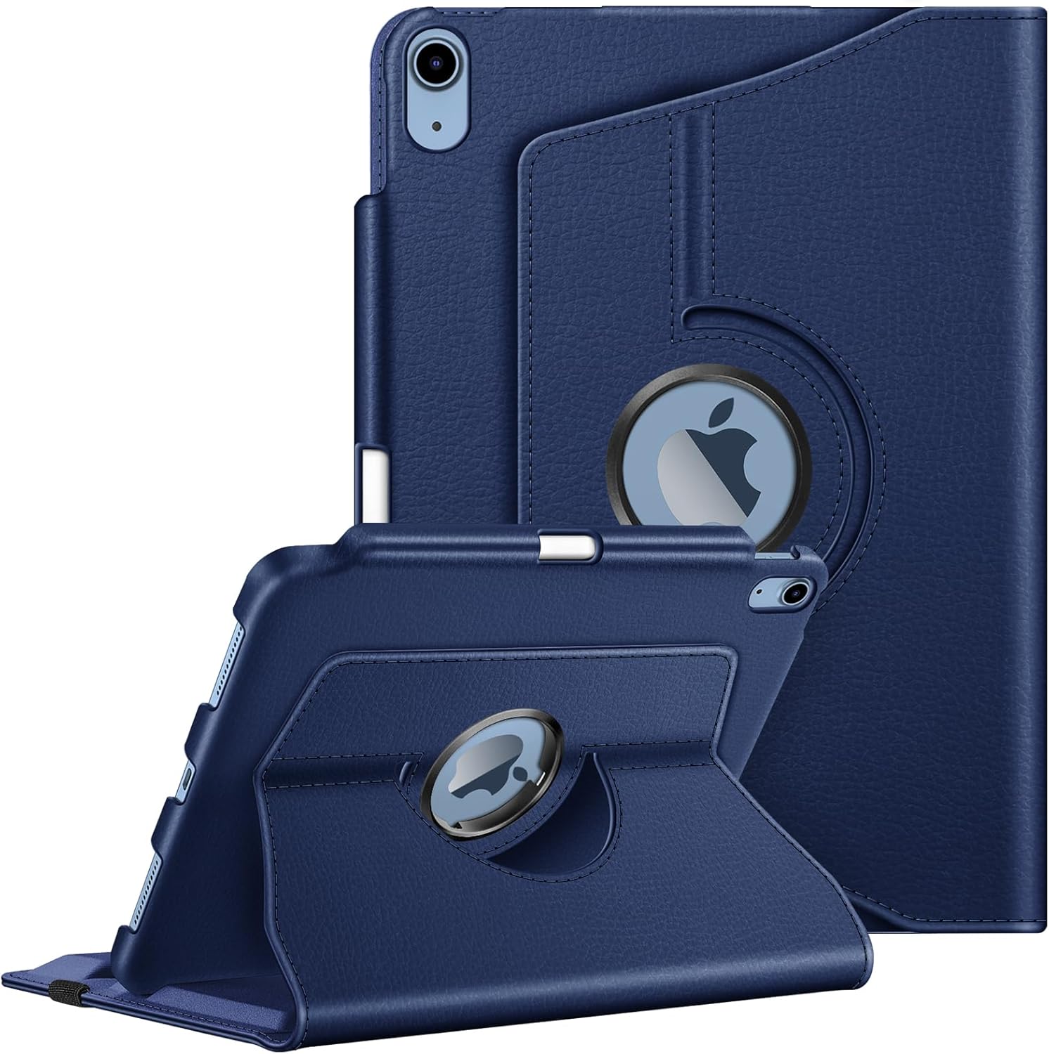 Fintie rotating case for iPad tenth generation front view premium protective tablet cover.