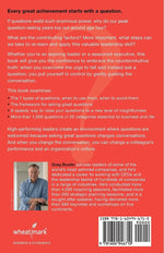 Greg Bustin leadership book back cover detailing practical results and questions