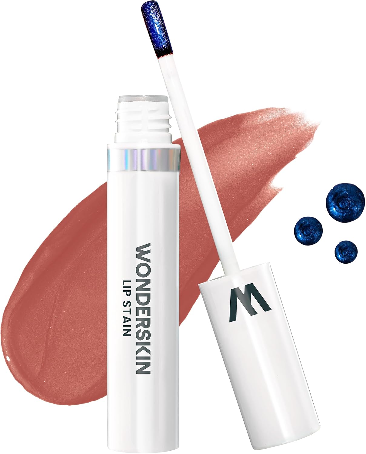 Wonderskin Wonder Blading Lip Stain Masque front view of Lovely shade packaging
