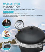 Sixcow replacement pressure gauge packaged for pool valves