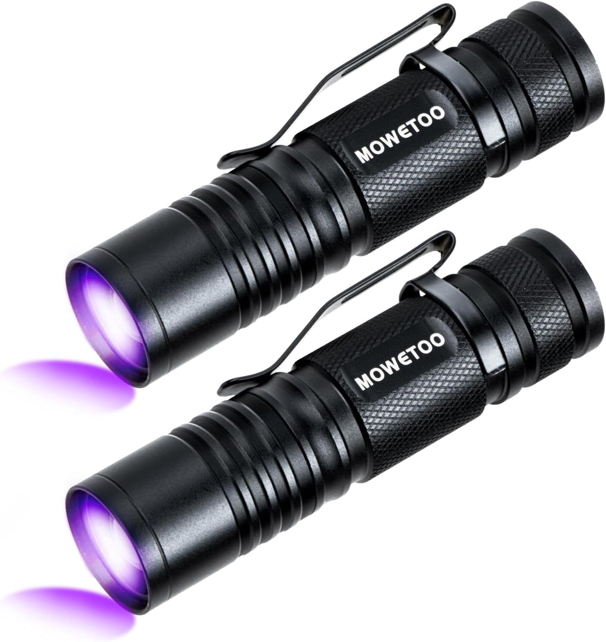 Black light UV Flashlight Rechargeable, 395nm Mini Zoomable Blacklight Woods Lamp, Portable But Powerful USB Ultraviolet Flashlights for Pet Urine Detection, Home, Scorpions, Resin Curing, Leak - Image 9