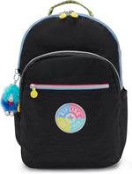 Kipling womens Seoul Go XL Backpack, Padded, Adustable Backpack Straps, Zip Closure, black tonal, One Size - Image 10