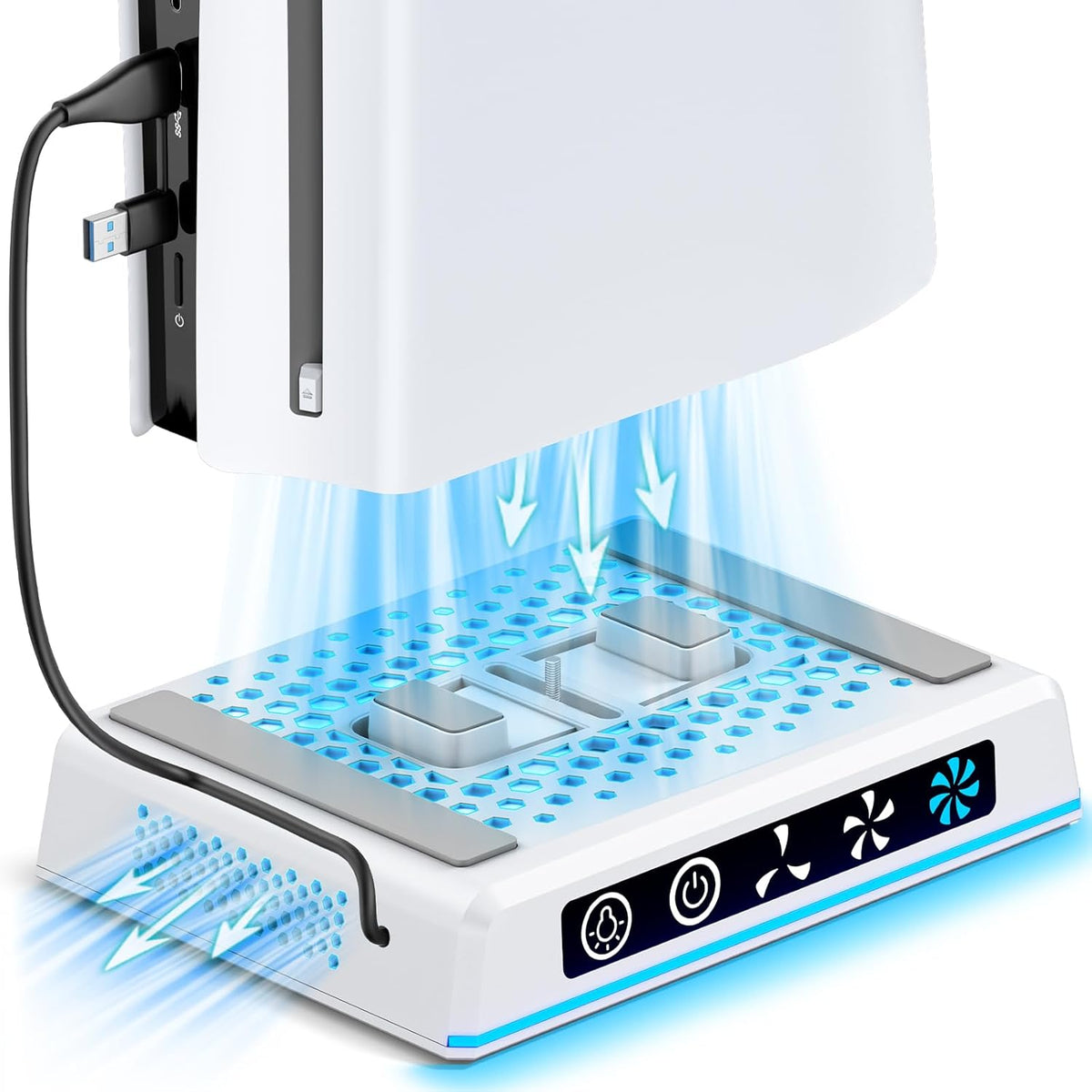 Oivo Vga Design PS5 Cooling Station front view