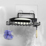 Gegoup stainless steel soap holder mounted on shower wall