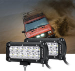 Stainless steel mounting brackets included with Auxbeam light bar