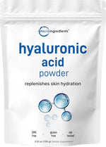 Micro Ingredients Hyaluronic Acid Serum Powder lifestyle and usage display