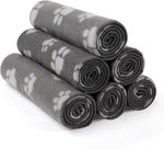 LINENLUX Cute Dog Blanket for Small Medium Dogs 6-Pack Soft Stretchy Fleece Blankets for Pet Cat Puppy Warm Wrinkle-Resistant Throw for Couch Bed Outdoor Mix 31x24 inch (Pack of 6) - Image 10