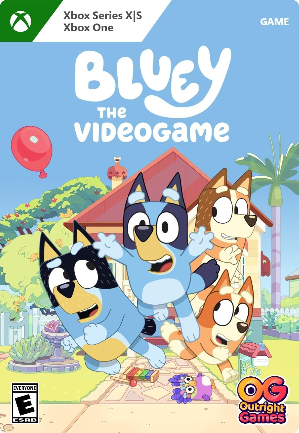 Outright Games Bluey The Videogame PlayStation 5 sticker book feature