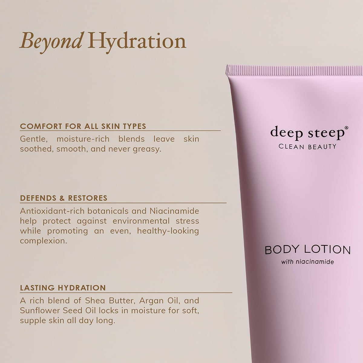 Deep Steep Grapefruit Bergamot 8 fluid ounces bottle size comparison