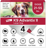 K9 Advantix II Large Dog Vet-Recommended Flea, Tick & Mosquito Treatment & Prevention | Dogs 21-55 lbs. | 2-Mo Supply (Packaging may vary) - Image 10