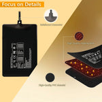 Fipasen reptile heating mat with Fahrenheit and Celsius settings