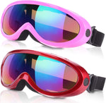 Ski Goggles, Pack of 2, Snowboard Goggles for Kids, Boys & Girls, Youth, Men - Image 15