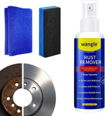 Wangle Rust Remover front view of the 100ml multi-purpose anti-rust lubricant spray bottle.