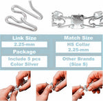 High quality rust resistant stainless steel training collar links for pets