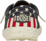 HEYDUDE kids low top sneaker heel and collar angle