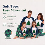 IFFEI family sleepwear set folded display with festive packaging
