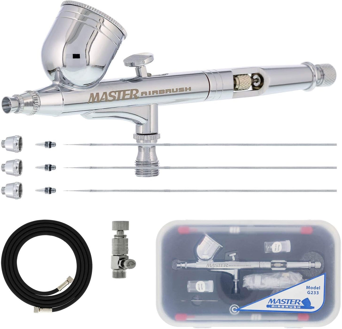 Master Airbrush multi-purpose professional kit ready for fine art and crafting
