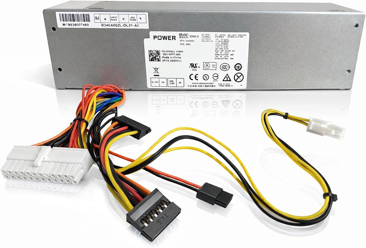 PW116 WU136 235W Desktop Power Supply for Dell Optiplex 760 780 960 980 Small Form Factor (SFF) Systems FR610 6RG54 MPF5F N6D7N RM112 67T67 R225M R224M H255T H235P-00 L235P-01 D235ES-00 F235E-00 - Image 10