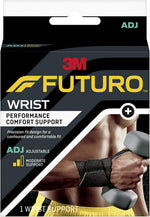 Futuro Performance Comfort Wrist Support front view packaging