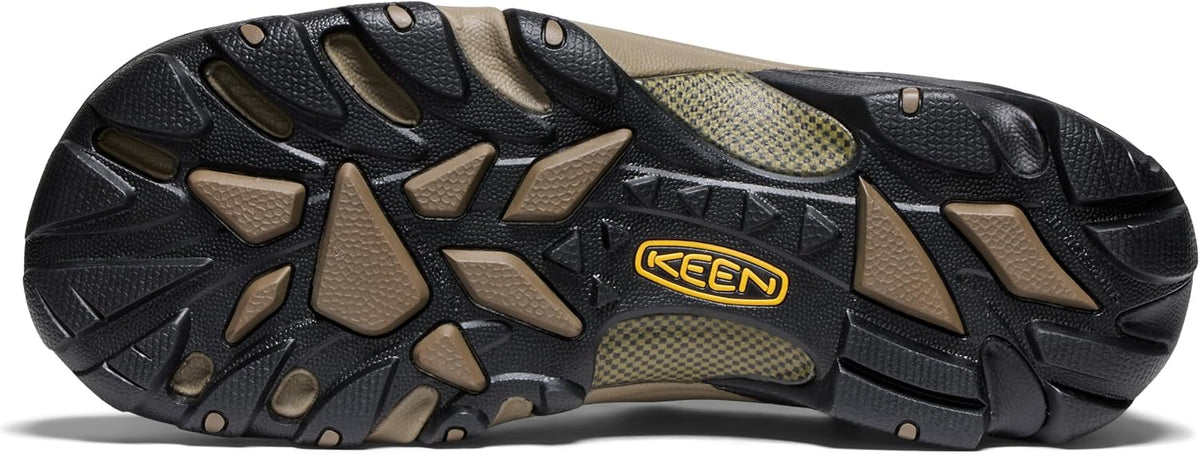 KEEN Utility work shoes slip resistant rubber outsole bottom tread