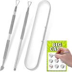 Xthrotsenk 2 pieces lottery ticket scratcher tool set front view