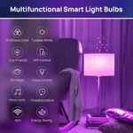 Consciot smart bulb 2-pack box and contents laid out