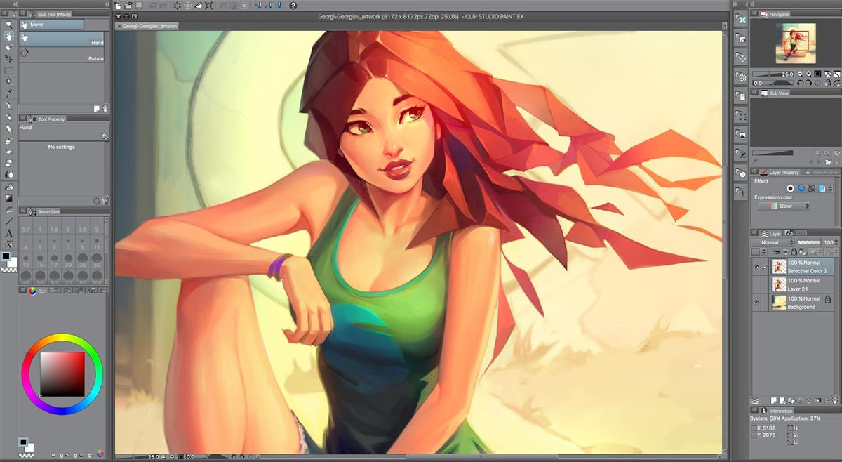 Graphixly Clip Studio Paint Pro retail packaging for Windows and MacOS