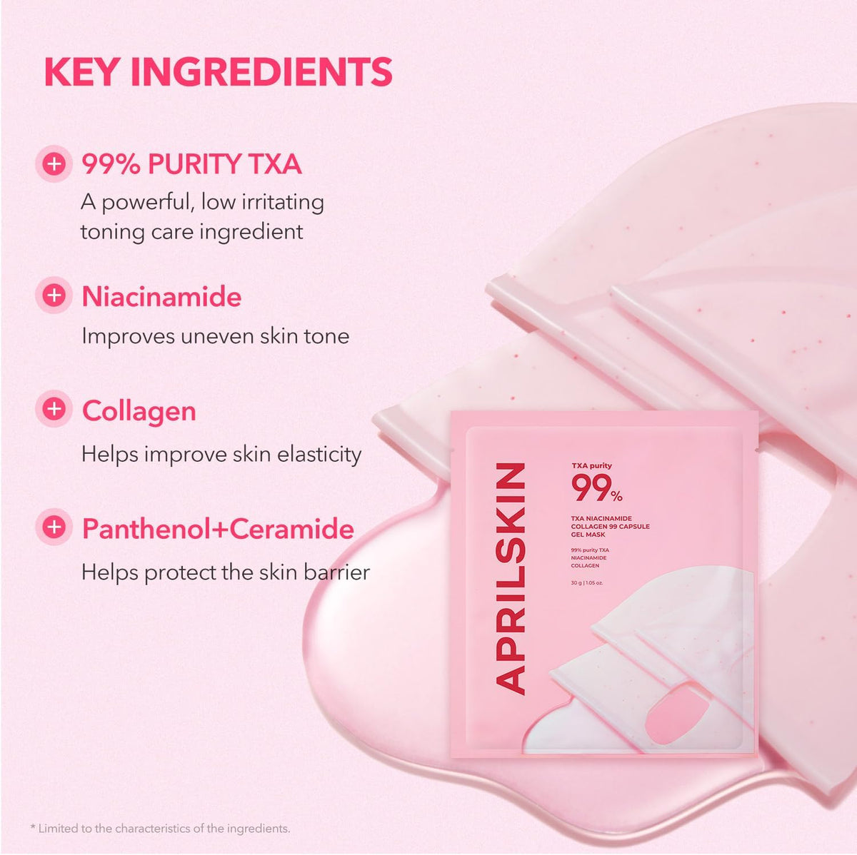 The complete four count capsule gel set and calendula mask kit unboxed to demonstrate premium Korean skincare quality.