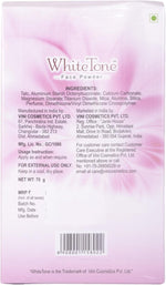 White Tone Face Powder packaging showing softshade formula details