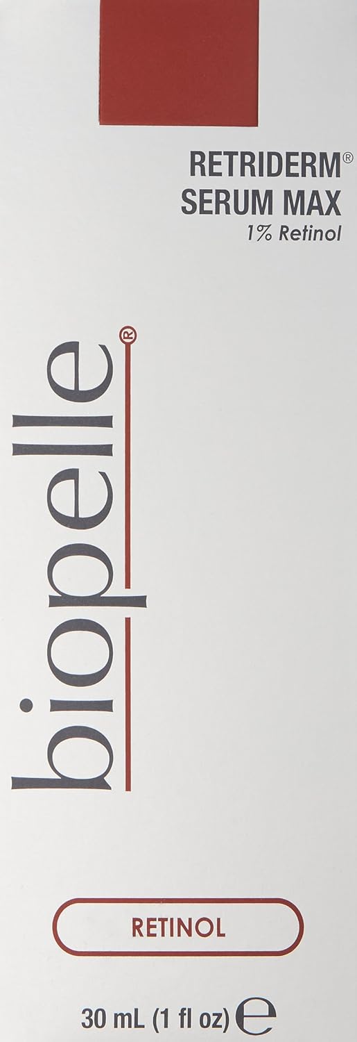 Biopelle Retriderm 1 percent retinol serum packaging