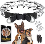 PetJett Prong Collar for Dogs - Choke Collar for Dogs, Pinch Collar for Dog Adjustable No Pull Dog Collar - Training Collar for Small Medium Large Dog Safety Durable Stainless Steel Metal Choker Chain - Image 9