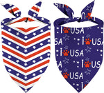 Demonstration image showing how to easily roll and tie the GHSJYO triangle dog kerchief safely