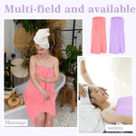 Lloussak towel wrap showing fabric texture