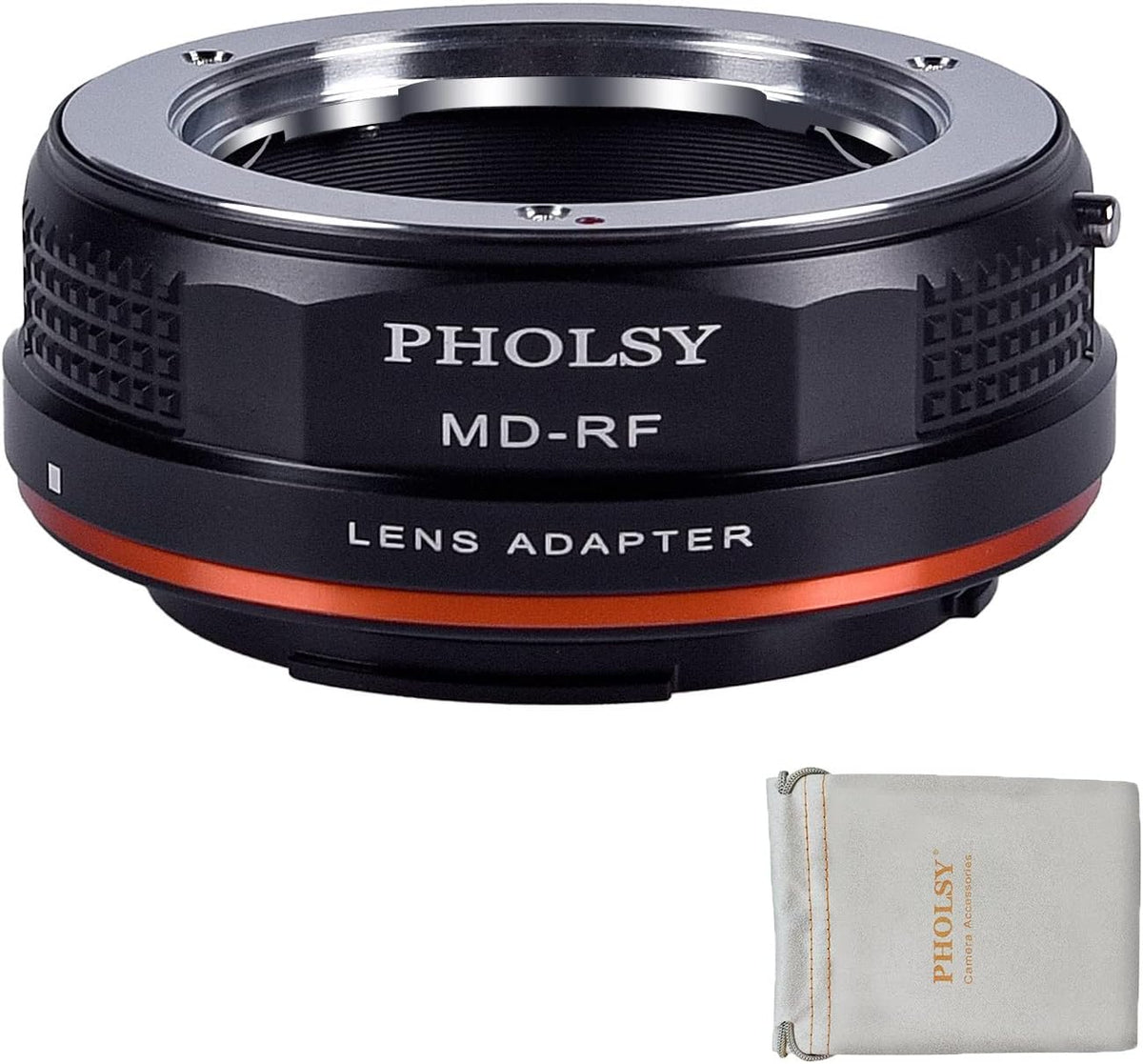 PHOLSY lens adapter showing locking mechanism