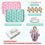 Jute rope and ribbon included in the soap making kit