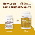 Micro Ingredients bariatric multivitamin supplement facts label