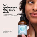 Mad Hippie Cream Cleanser amber pump bottle