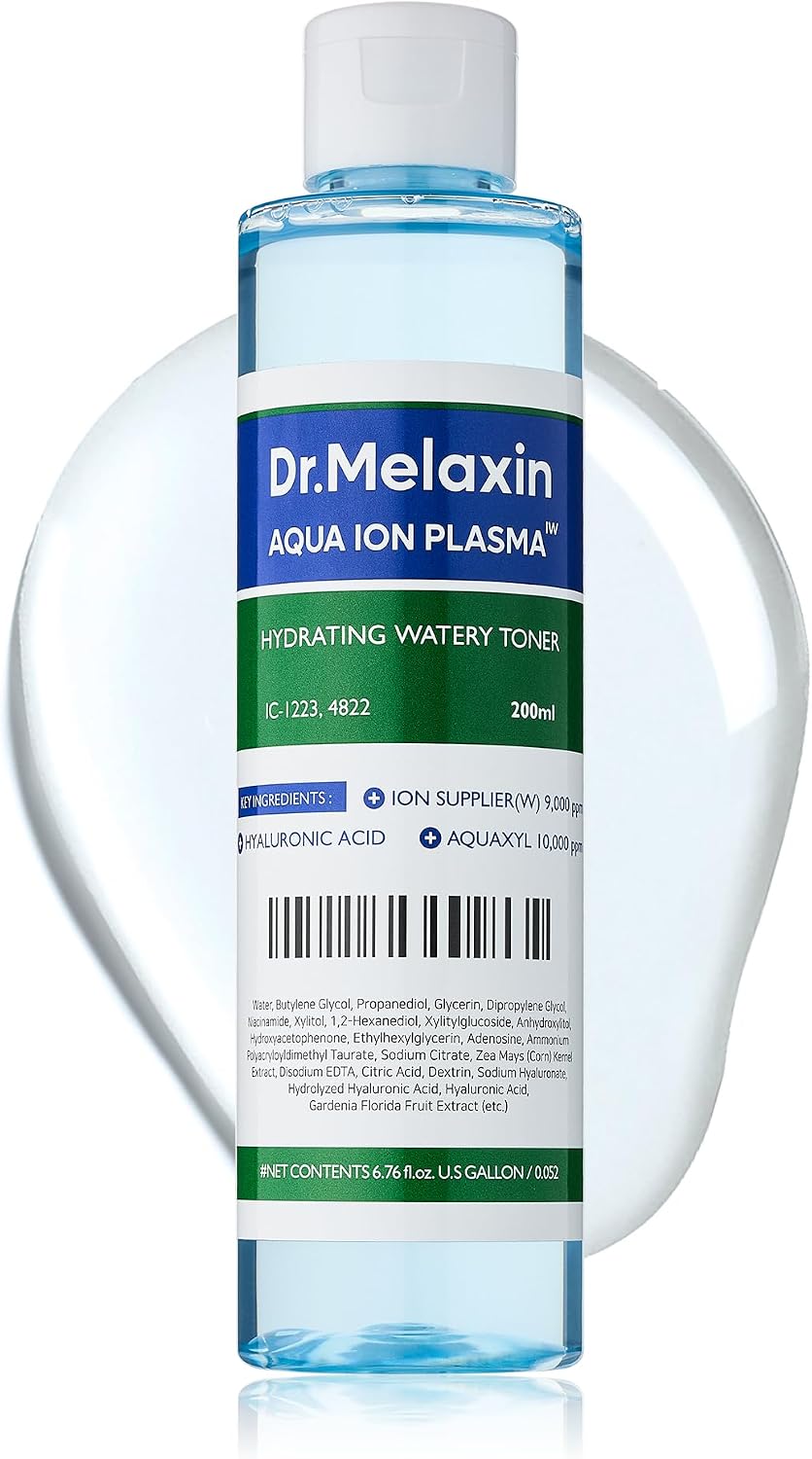 Dr. Melaxin Aqua Ion Plasma Watery Toner 200ml front view