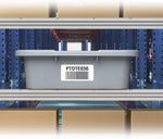 Avery surface safe label applied to metal surface