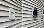 iMBAPrice vinyl siding mounting block textured surface detail